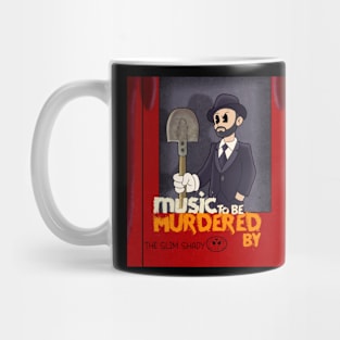 Cover album in Cuphead style drawing cartoon classic design Mug